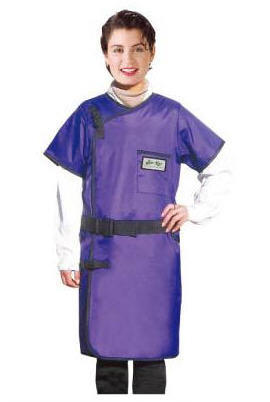 美國bar ray C212半袖雙面連體鉛防護(hù)衣重疊卡扣型